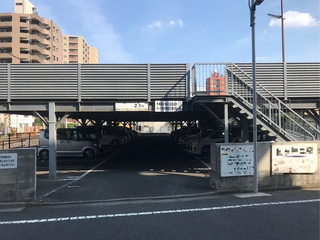 板橋区大山金井町　月極駐車場